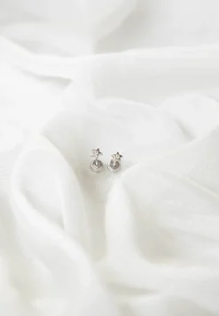 PENDIENTES PROCYON ORO BLANCO