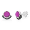 PENDIENTES RAGA AGATA FUCSIA