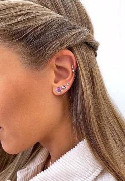 PENDIENTES RAGA AGATA FUCSIA