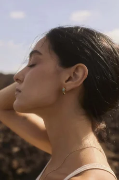 PENDIENTES RASATAL BAÑADOS EN ORO
