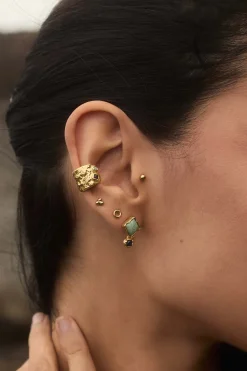 PENDIENTES RASATAL BAÑADOS EN ORO