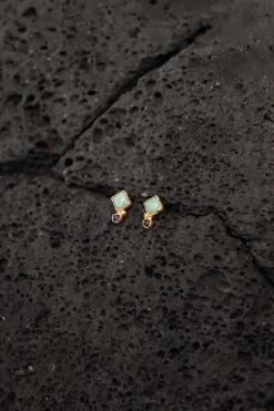 PENDIENTES RASATAL BAÑADOS EN ORO