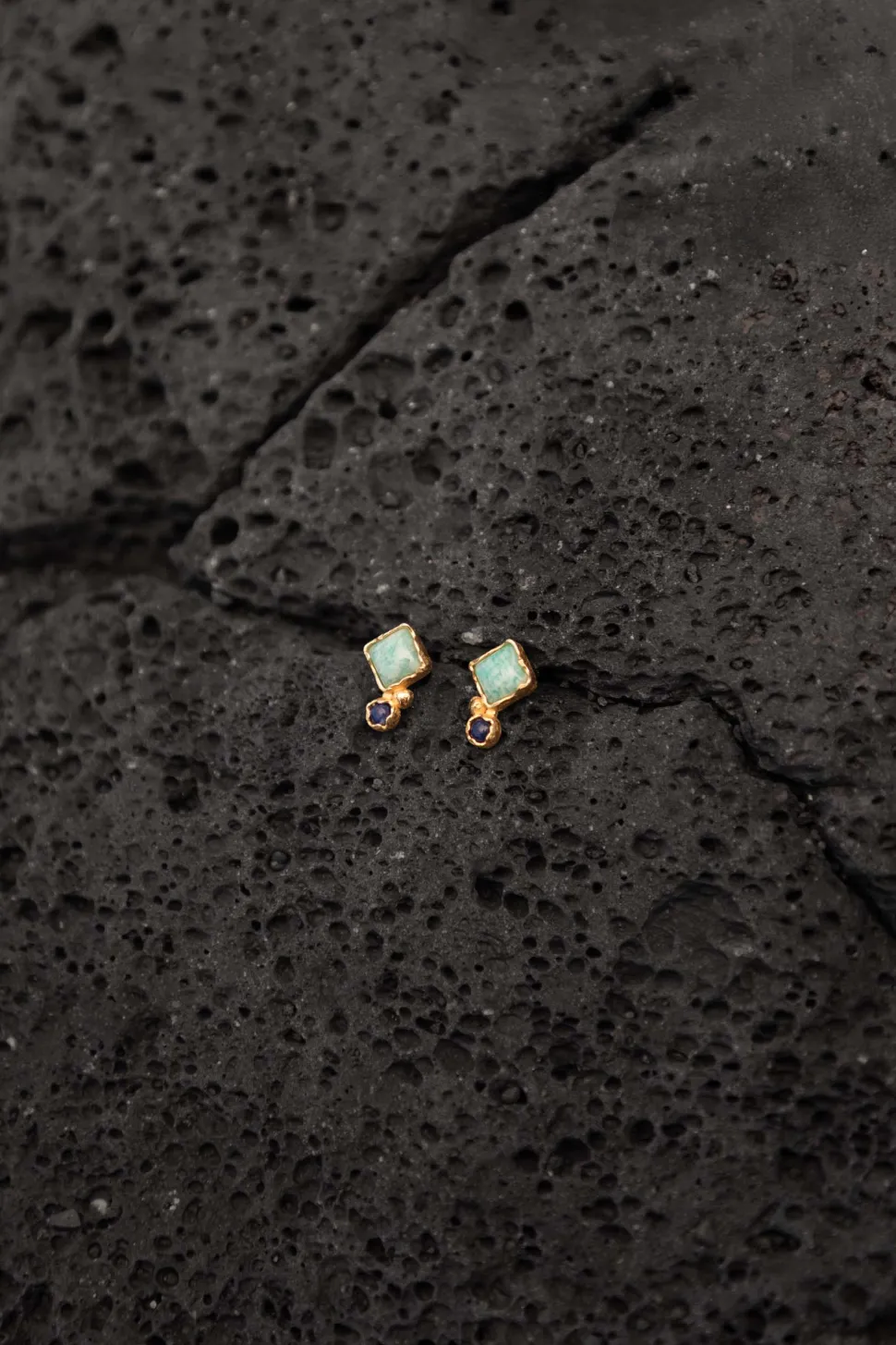 PENDIENTES RASATAL BAÑADOS EN ORO