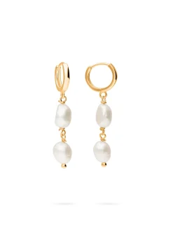 PENDIENTES SAKRA BAÑADOS EN ORO