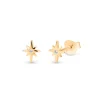 PENDIENTES SANSA BAÑADOS EN ORO