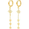 PENDIENTES SHARMILA (10MM) BAÑADOS EN ORO