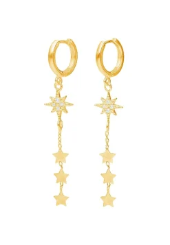 PENDIENTES SHARMILA (10MM) BAÑADOS EN ORO