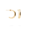 PENDIENTES SHEYDA (18MM) BAÑADOS EN ORO