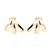 PENDIENTES TESARA BAÑADO EN ORO
