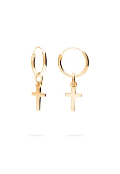 PENDIENTES URMI (12MM) BAÑADOS EN ORO
