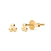 PENDIENTES YATIN BAÑADOS EN ORO