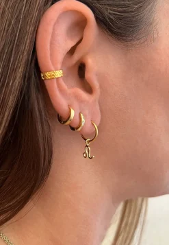 PENDIENTES ZODIACO (12MM) BAÑADOS EN ORO