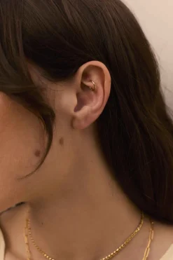 PIERCING HARENDRA BAÑADO EN ORO