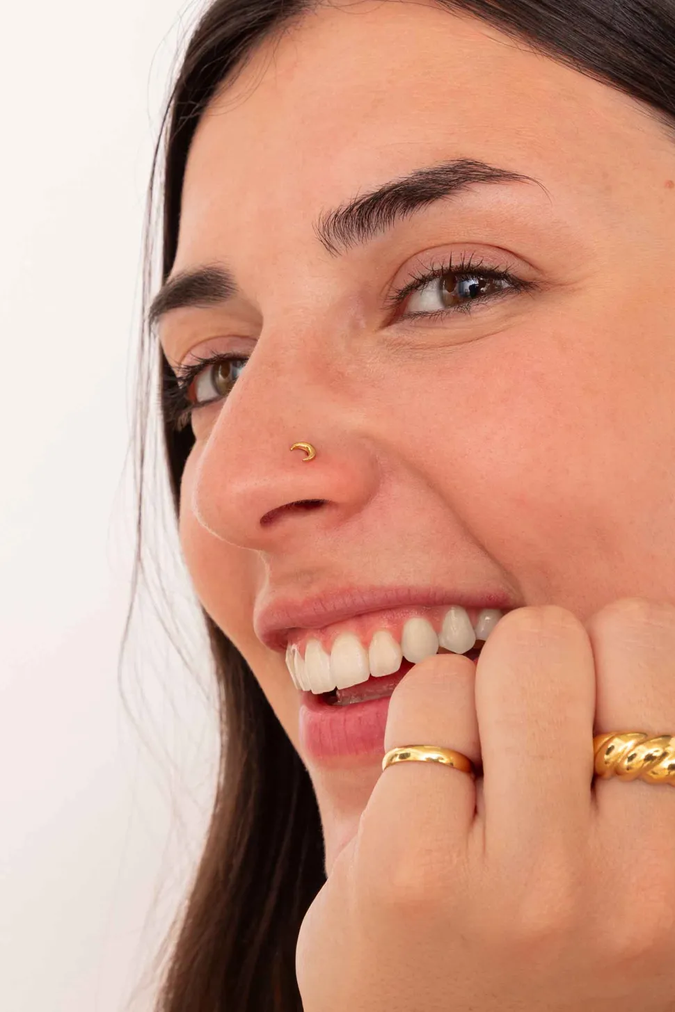 PIERCING LAGHU BAÑADO EN ORO