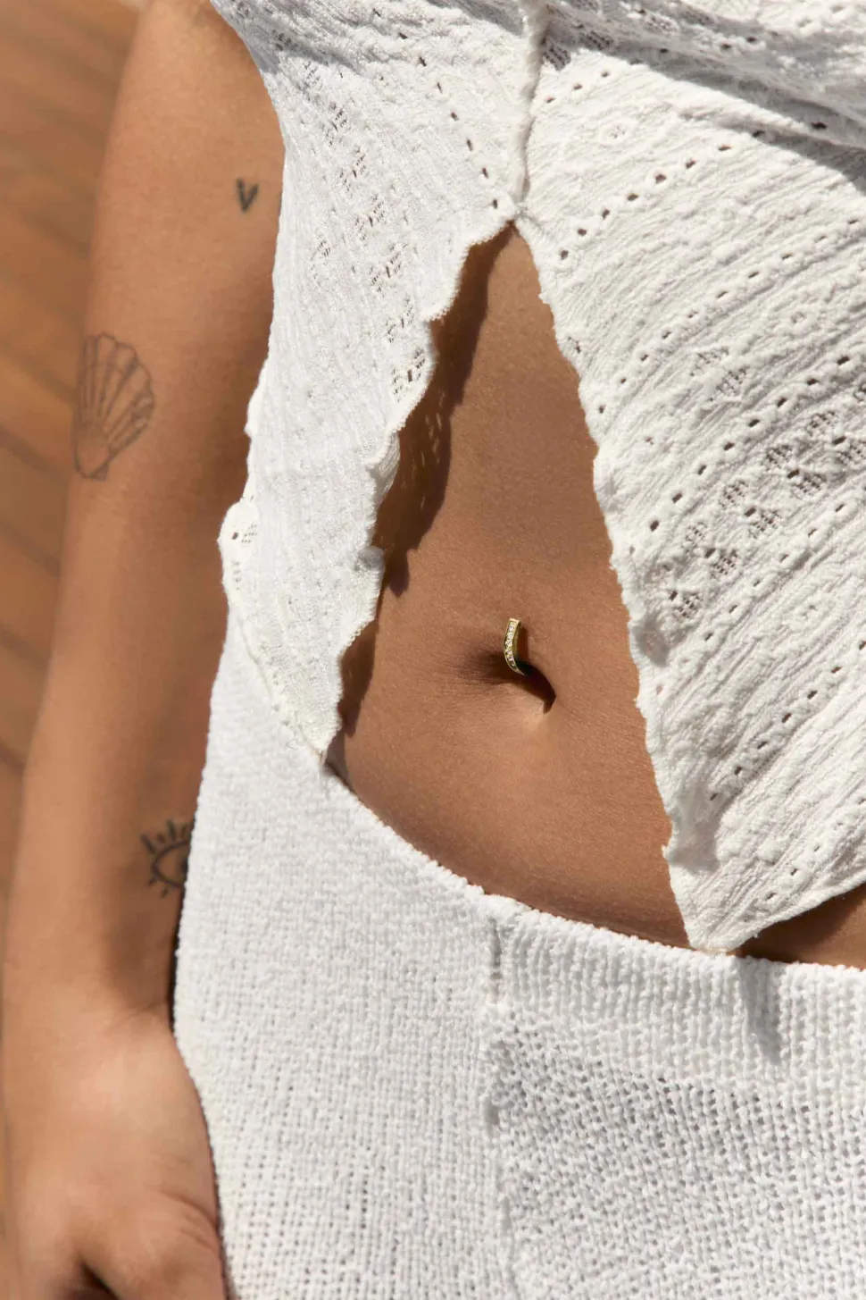 PIERCING LEN BAÑADO EN ORO