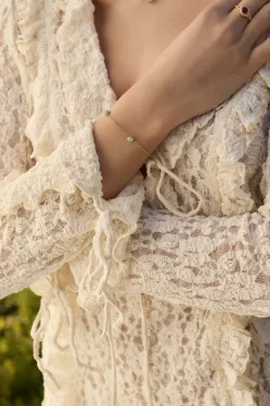 PULSERA AMISHI BAÑADA EN ORO