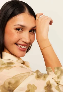 PULSERA ELESH BAÑADA EN ORO