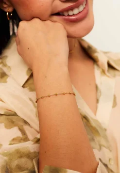 PULSERA ELESH BAÑADA EN ORO