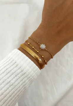 PULSERA JAFAR BAÑADA EN ORO