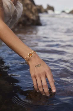 PULSERA JEVIT BAÑADA EN ORO