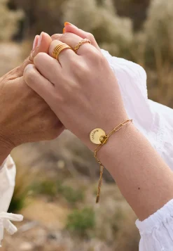PULSERA MATRIKA BAÑADA EN ORO
