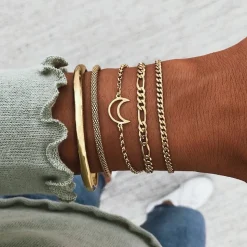 PULSERA MEEDI BAÑADA EN ORO