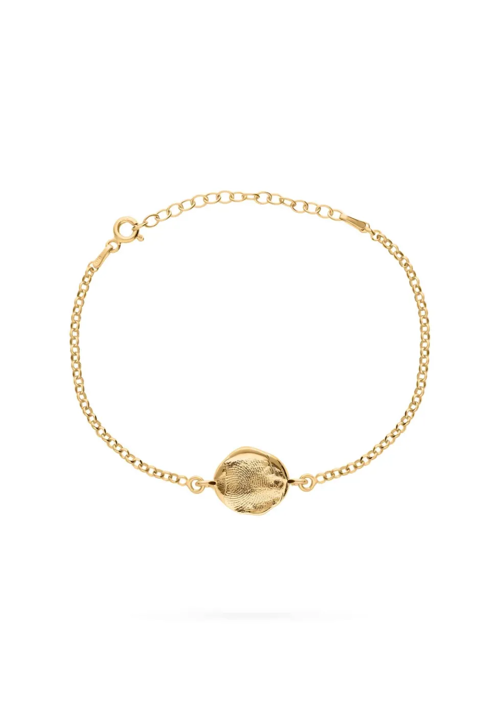 PULSERA MUHAR BAÑADA EN ORO
