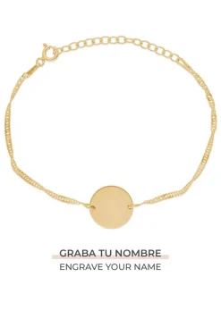 PULSERA SHAILA BAÑADA EN ORO
