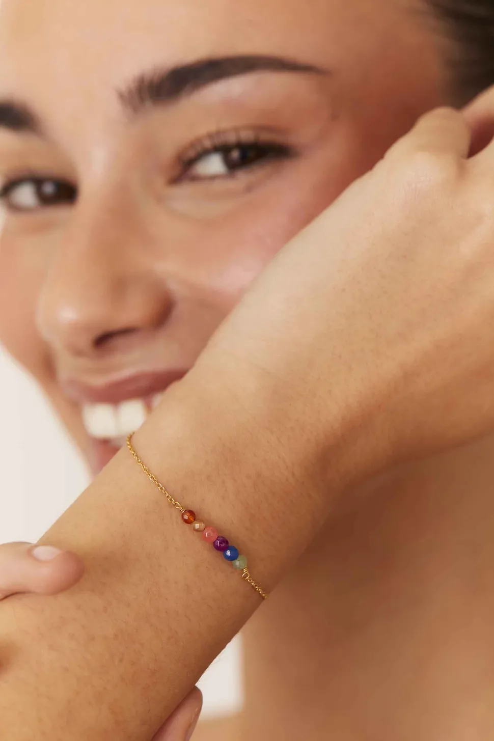 PULSERA SHAMITA BAÑADA EN ORO