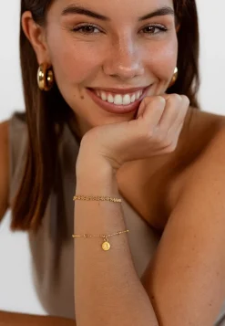 PULSERA TIGAT BAÑADA EN ORO