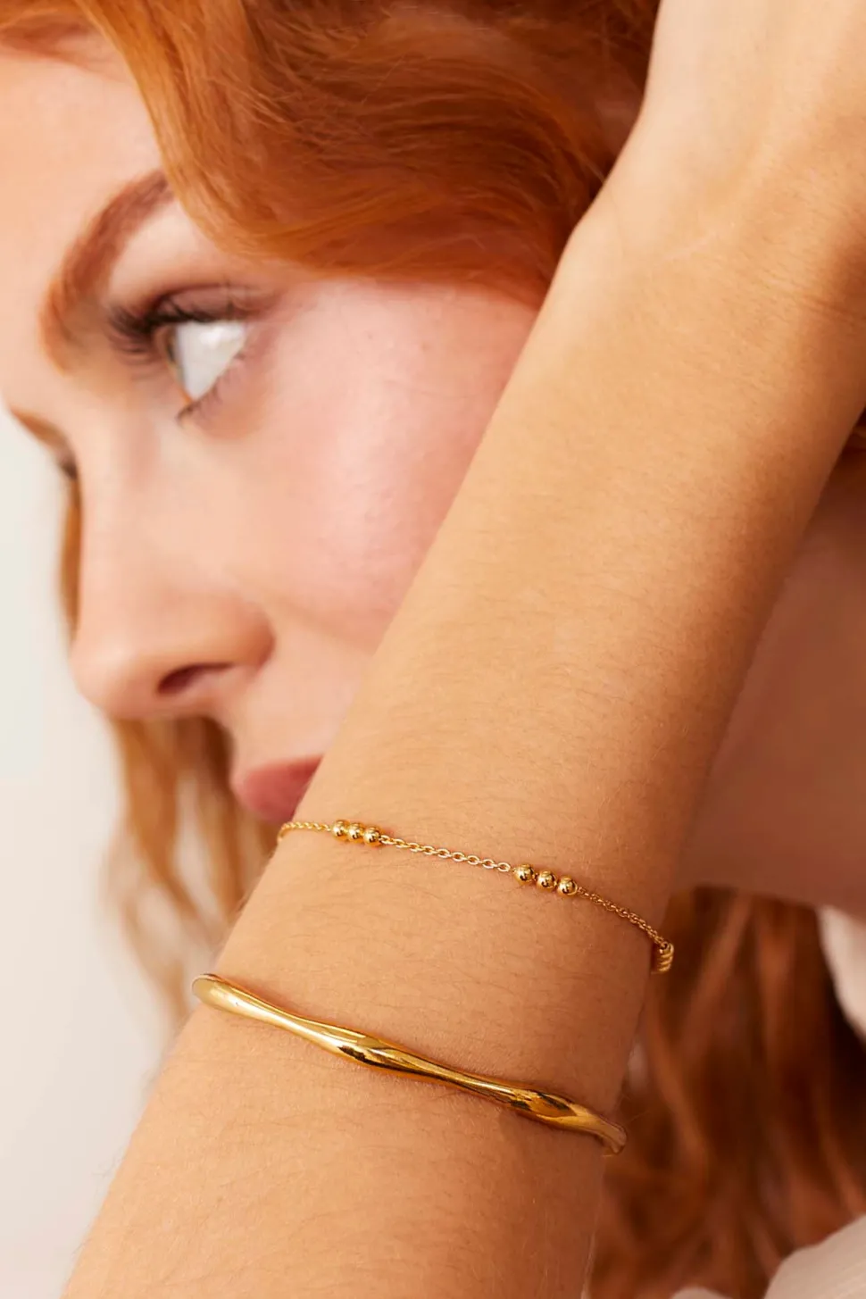 PULSERA TIKA BAÑADA EN ORO