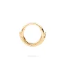 SEPTUM ABOSHAN (12MM) BAÑADO EN ORO