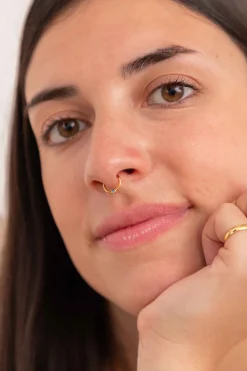 SEPTUM JIKRON (8MM) BAÑADO EN ORO