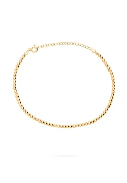 TOBILLERA DAUR BAÑADA EN ORO